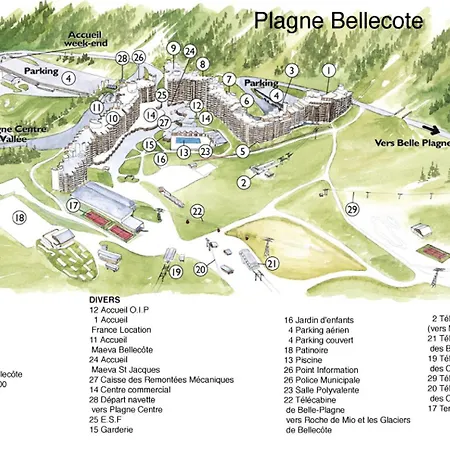 Saint Jacques A - 2 Pieces Pour 5 Personnes 78 * Macot-la-Plagne